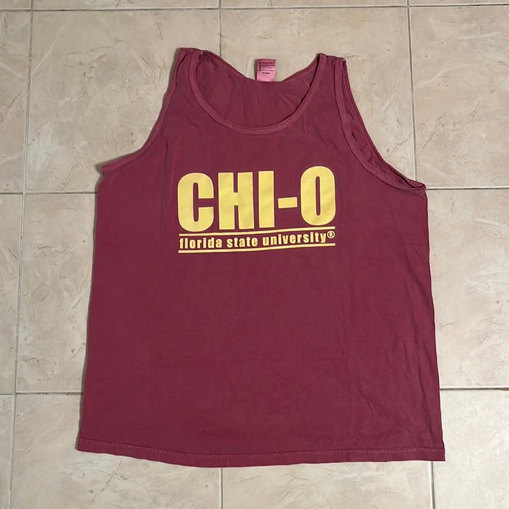 Chi Omega frat tank Florida State University